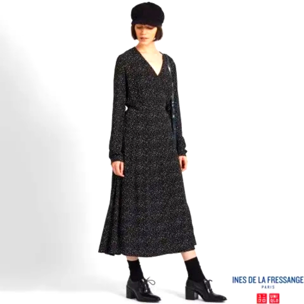 Uniqlo Star Wrap Dress